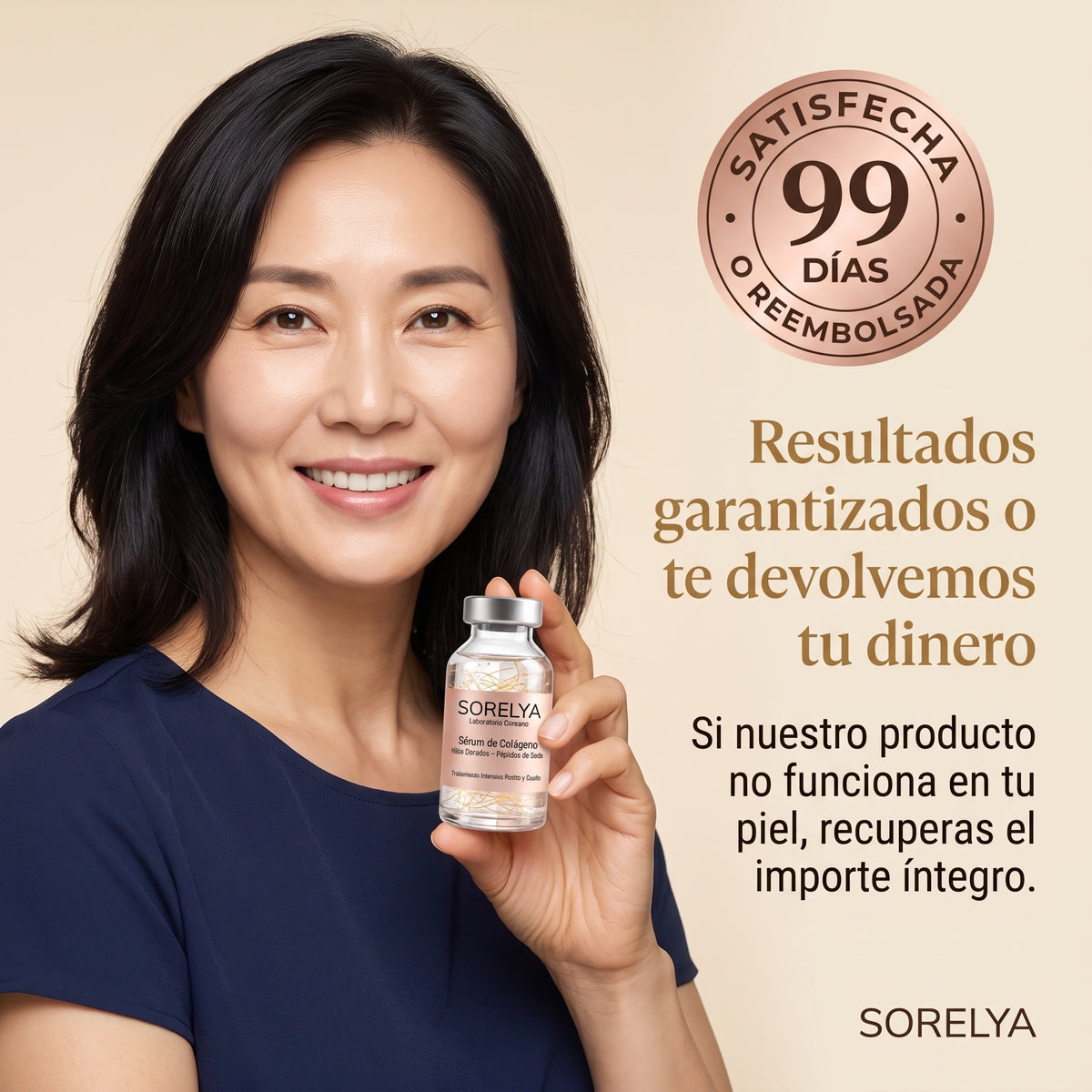 Sérum Coreano de Péptidos de Seda Sorelya™
