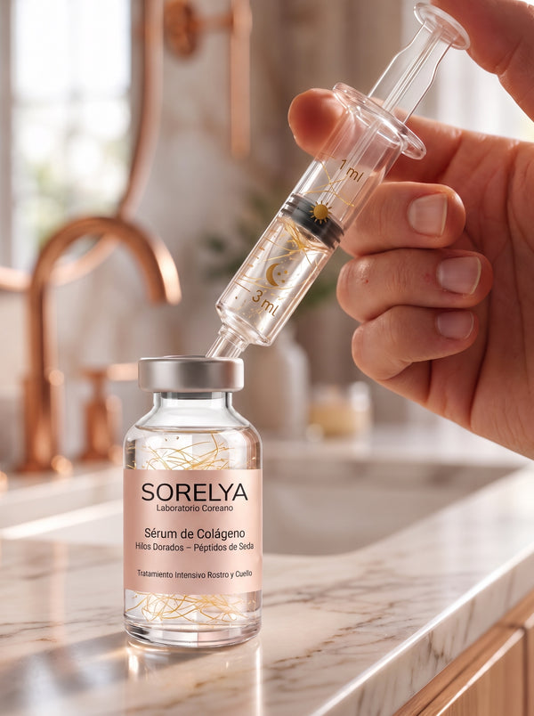 Paso 1: carga el sérum con el aplicador cosmético